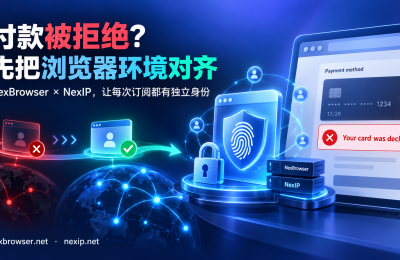 Claude还有ChatGPT付款被拒绝，基本就是这几个问题，NexBrowser 指纹浏览器给你解决方案